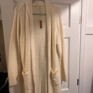 SKIMS Long Cozy Bath Robe w/tie